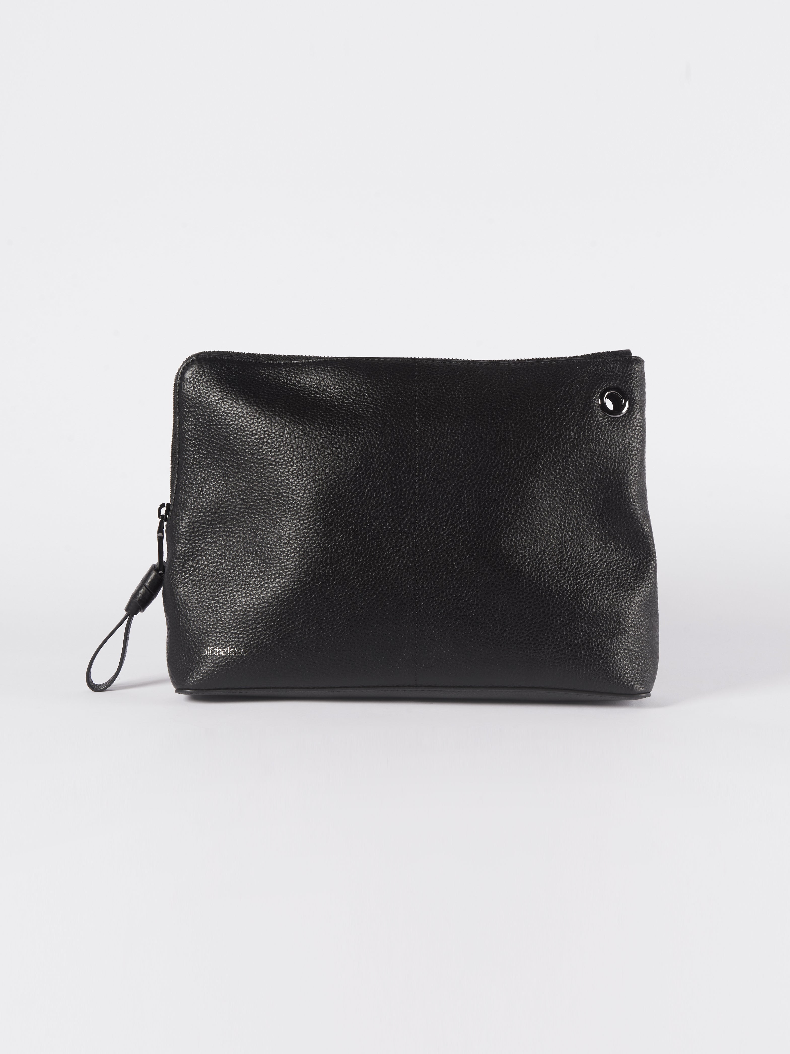Pouch bag black shop