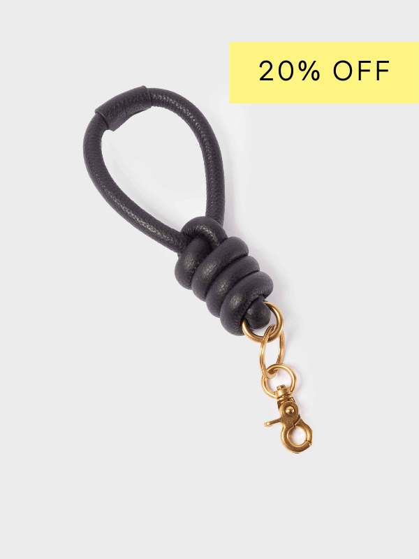 Knot Key Ring (Leather)