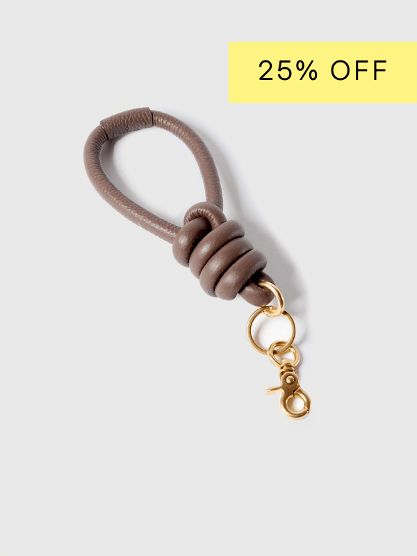 Knot Key Ring (Leather)