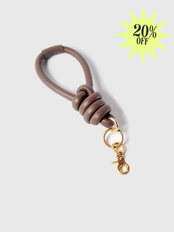 Luxe Knot Key Ring