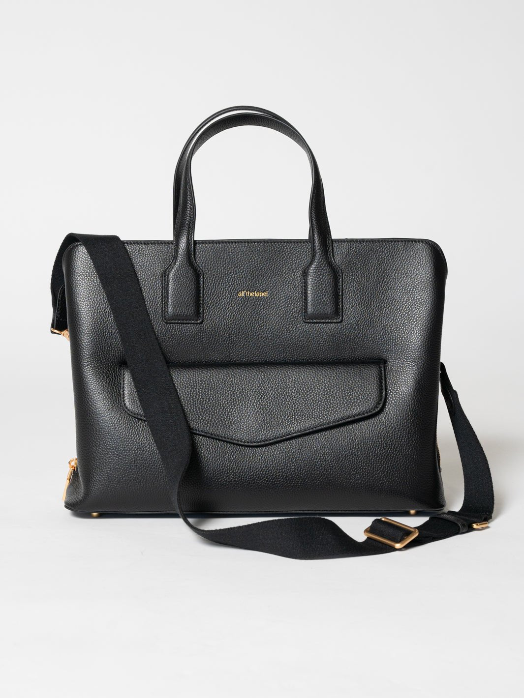 Luxury leather laptop bag | Luxe Dana – Alf the Label